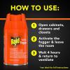 imageRaid Concentrated Deep Reach Pest Killer ampamp Roach Fogger 15 fl oz 4 Count