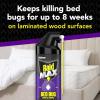 imageRaid Max Bed Bug Crack ampamp Crevice Extended Protection Foaming Spray Kills Bed Bugs for up to 8 weeks on Laminated Woods and Surfaces 175 ozCrack  Crevice Foaming Spray