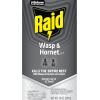 imageRaid Wasp and Hornet Killer Spray Kills the entire nest Kills Paper Wasps Yellow Jackets Mud Daubers and more 14 oz14 ozPack of 1