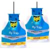 imageRaid Fly Trap 2Pack Outdoor Fly Trap Disposable Fly Trap Bag House Fly Trap with FoodBased Attractant Hanging Fly Bag 2 Home Fly Trap Bags Outside Fly Control for Home Hanging Fly Bait Bags