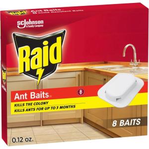 imageRaid Ant Killer Baits For Household Use Kills the Colony Kills Ants for 3 Months Child Resistant 4 Count8 Count