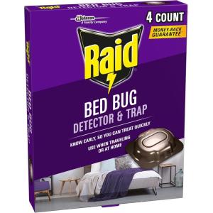 imageRaid Bed Bug Detector ampamp Trap 8 ct4 Count