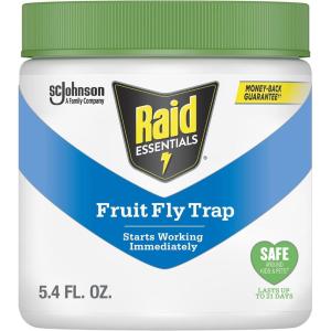 imageRaid Essentials Fruit Fly Trap for Indoors Made with Essential Oils Child and Pet Safe 54 oz