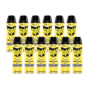 imageRaid Multi Insect Killer 15 OZ15 Ounce Pack of 12