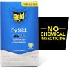 imageRaid Fly Stick Flying Insect Trap for IndoorOutdoor Use 2 Pack Over 150 Insects Per Stick Fly Sticky Trap for Flies Gnats amp Moths Lasts Up to 3 Months People amp Pet Friendly Hang or Place2