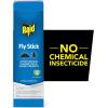 imageRaid Fly Stick Flying Insect Trap for IndoorOutdoor Use 2 Pack Over 150 Insects Per Stick Fly Sticky Trap for Flies Gnats amp Moths Lasts Up to 3 Months People amp Pet Friendly Hang or Place6