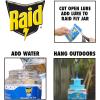 imageRaid Reusable Fly Trap Jar 1 Count Convenient Hanging Flying Insect Jar with FoodBased Lure NoSpray Fly Traps Outdoor Suitable Defense for Yards Patios amp Campsites