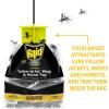 imageRaid Yellow Jacket Wasp amp Hornet Trap 6 Pack Disposable Convenient Hanging Fly Trap Bags with FoodBased Lure NoSpray Outdoor Fly Traps Suitable Defense for Yards Patios amp CampsitesSet of 3 Traps