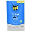 imageRaid Fly Stick Flying Insect Trap for IndoorOutdoor Use 2 Pack Over 150 Insects Per Stick Fly Sticky Trap for Flies Gnats amp Moths Lasts Up to 3 Months People amp Pet Friendly Hang or Place2